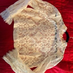 Zara Lace top medium